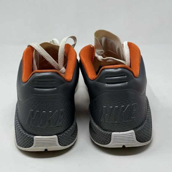 Nike Zoom Hyperfuse Low 2010 Sneakers Mens 13 Gray White Orange Shoes 429614-103 - Picture 12 of 16